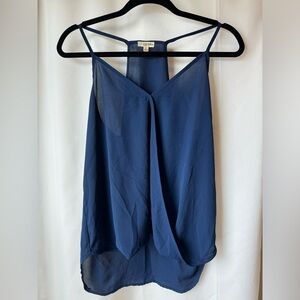 Lily White | Navy Blue Tank Top | Size Medium